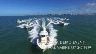 Central Marine  Cobia Boats Spring 2017 Demo Event [upl. by Freiman]