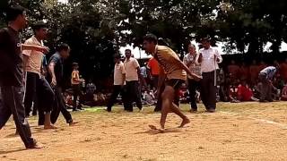 ARYABHATA CONCEPT SCOOL TEACHERS KABAADI MATCH 201516 [upl. by Borgeson]