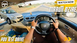 SWIFT DZIRE POV DRIVE 20  SWIFT DZIRE NEW MODEL 2023  POV DRIVE  REV GEARSHIFT dzire maruti [upl. by Eremaj]