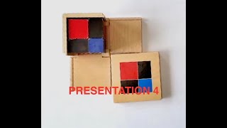 BINOMIAL CUBE Presentation 4 Building around the cubes for ages 35 – 4 years old [upl. by Sucramaj]