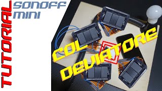 Come monto il sonoff con due interruttori  TUTORIAL sonoff mini in impianti con deviatore [upl. by Sinylg873]