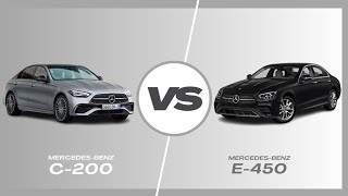 MercedesBenz C200 Vs MercedesBenz E450 4Matic [upl. by Kahaleel]