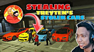 Stealing Treyten STOLEN SUPERCARS in GTA 5 Lambo amp Bugatti [upl. by Eibbed]