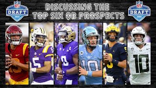 Analyzing Top 6 QB Prospects in The 2024 Draft  Ranking and Comparing Each QB  Best Team Fits [upl. by Goldi]