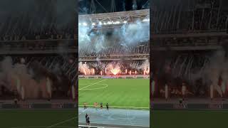 FESTA DA TORCIDA DO BOTAFOGO NA ENTRADA DO TIME PARA O JOGO DE HOJE [upl. by Lambertson]