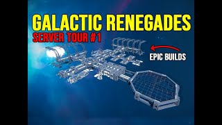 Galactic Renegades Server Tour 1  Space Engineers [upl. by Czarra]