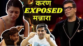 Bigg Boss 17 WKV Update Karan Johar EXPOSED Mannara Chopra MunawarAnkita Shocked [upl. by Cofsky614]