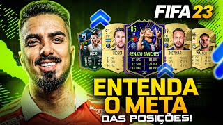 FIFA 23  SAIBA O QUE É IMPORTANTE EM CADA POSIÇÃO DO JOGO 💥ENTENDA O META DAS POSIÇÕES [upl. by Etteiram]