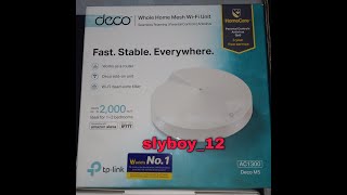 HOW to Setup TPLink Deco M5 AC1300 wifi Mesh [upl. by Latsryc409]