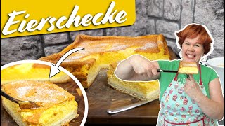 Dresdner Eierschecke mit Schaggeline  genauso lecker wie beim Bäcker [upl. by Aihsotan288]