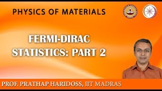 FermiDirac Statistics Part 1 [upl. by Susi]