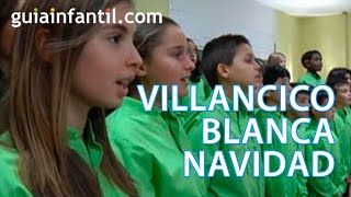 Blanca Navidad 🎄 Feliz Navidad 2023 🎅 Canta villancicos con los niños [upl. by Bland]