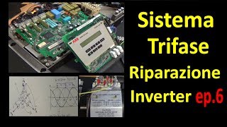 0426 Sistema Trifase e collegamento Inverter a motore ep6 [upl. by Hooker]