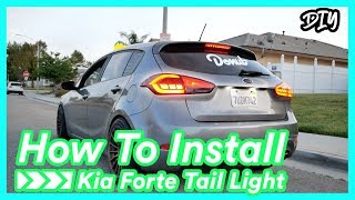 HOW TO Install Kia Forte LED Tail Light [upl. by Ahmar474]