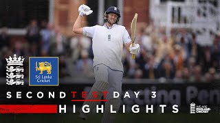 Root Hits Record 34th Century  Highlights  England v Sri Lanka Day 3  Rothesay Test 2024 [upl. by Libbey]