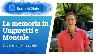 La memoria in Ungaretti e Montale [upl. by Schindler]