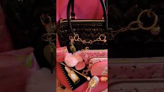 🎀🍒Whats in My Purse Betsey Johnson 🌸🥰 [upl. by Imas]