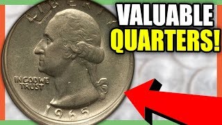 10 VALUABLE QUARTERS TO LOOK FOR  RARE QUARTERS WORTH A LOT OF MONEY [upl. by Engud]