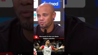 “Das ist nicht normal”  Kompany begeistert von Marmoush shorts [upl. by Ys]