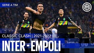 HIGH INTENSITY COMEBACK ✨  CLASSIC CLASH  INTER 42 EMPOLI 202122  EXTENDED HIGHLIGHTS ⚽⚫🔵 [upl. by Schulman]