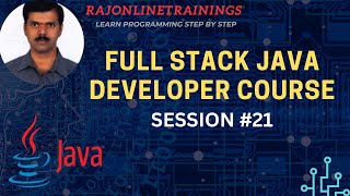 Full Stack Java Developer Course Session21 Multithreading Synchronization  Thread Communication [upl. by Dionysus]