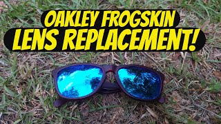 Oakley Frogskins Lens Replacement  Detailed 2024 Tutorial [upl. by Chambers621]