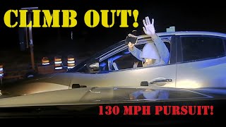 Nissan Maxima attempts to elude Arkansas State Police  PIT  TVI Maneuver end 130 mph PURSUIT pit [upl. by Dorkus423]