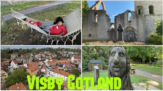 Visby Gotland Sweden 2021 Swedens largest islandPart 1 [upl. by Esille]