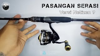 SET TACKLE  PASANGAN SERASI  RYOBI ZAUBER ZRS 732L ❌ RYOBI ULTRA POWER HPX 1000  MENAWAN❗❗❗ [upl. by Dahaf]