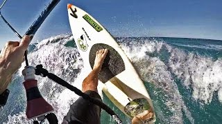 POV  Kitesurfing Strapless [upl. by Ursel]