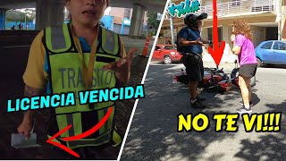 NO puedo DEVOLVERTE LA LICENCIA🙆‍♂️ toco al de la MOTO y VOLÓ🤕 LO GRABE  Observaciones Diarias 170 [upl. by Lenra614]