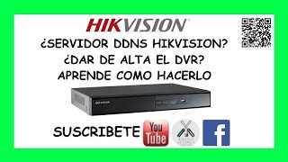 💠DAR de ALTA tus CAMARAS en DDNS HIKONLINE 💠 HIKVISION [upl. by Aleta978]