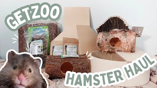 HUGE GETZOO HAMSTER HAUL £100 [upl. by Ahsar]