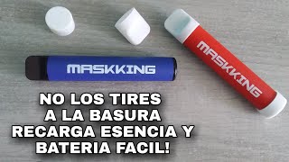 COMO RECARGAR MASKKING [upl. by Asirap]