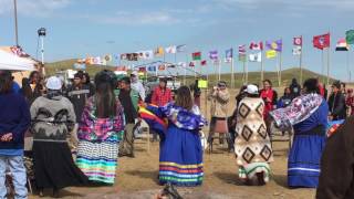 Hualapai Indian Tribe Arriving at Standing Rock Camp Peace Water is Life [upl. by Leach131]