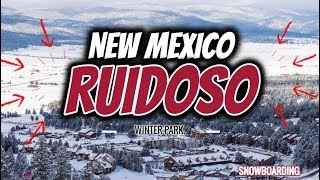 ⛄ RUIDOSO NEW MEXICO HOMETOWN VLOGS  SNOWBOARDING RUIDOSO NEW MEXICO  NIEVE DE VERDAD [upl. by Hilbert]