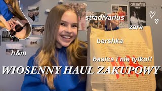 WIOSENNY HAUL ZAKUPOWY  ubrania wiosnalato🛍️ try on [upl. by Iblehs]