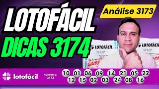 lotofacil Dicas 3174  Análise Resultado 3173 [upl. by Hanoy]