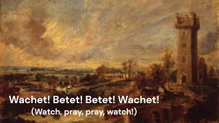 Electronic Bach quotWachet betet betet wachetquot Bwv 70 8bit style [upl. by Siclari]