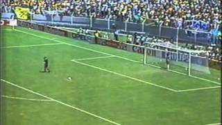 Brazil vs France World Cup 1986  Penalty Shootout [upl. by Bathilda575]