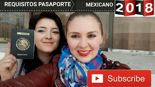 Trámite para pasaporte mexicano 2018 [upl. by Odlabso]