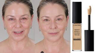 NEW Lancome Teint Idole Ultra Wear All Over Full Coverage Concealer  Three Day Wear Test  Over 50 [upl. by Fi]