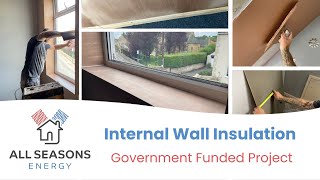 Internal Wall Insulation  Government Funded ECO4 Project in Worksop [upl. by Anoel]