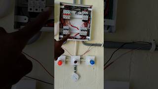 వాటర్ ప్లాంట్ వైరింగ్  water plant wiring  6way tpn  electrical shorts trendingshorts [upl. by Hollenbeck665]