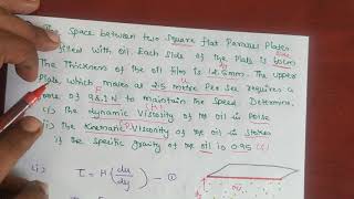 Solving Methods on Viscosity Problems  GATE  Fluid Mechanics in Tamil [upl. by Grizel]