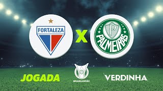 FORTALEZA 2 X 2 PALMEIRAS  CAMPEONATO BRASILEIRO SÉRIE A  26112023 [upl. by Winter]