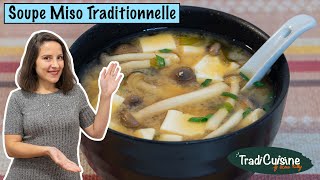 SOUPE MISO Recette Japonaise [upl. by Adok]