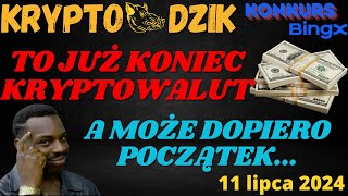 Dzika Analiza 11072024 CZY TO JUZ KONIEC KRYPTOWALUT CZY POCZĄTEKBTCETHBNBUSDPLN [upl. by Adnuhs]