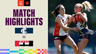 Carlton v St Kilda Highlights  Round 10 2023  AFLW [upl. by Nabru574]