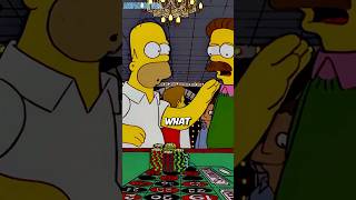 What Happens When Homer amp Flanders Go To Las Vegas thesimpsons [upl. by Ilzel143]